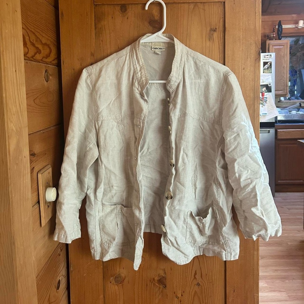 Cherokee Beige Lightweight Jacket